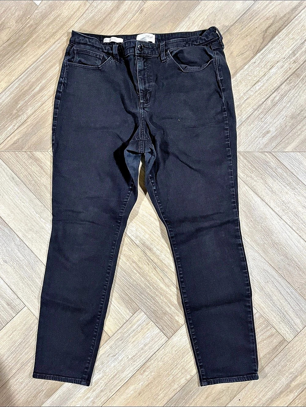 Universal Thread High-Rise Skinny Jeans Black Skinny Jeans Waist 10 Like New